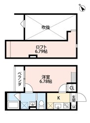 クロスレジデンス放出の物件間取画像